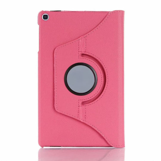 Smart Book Case 360° Rotating Stand Protective Cover For Samsung Galaxy Tab A8 (10.5") Fuchsia