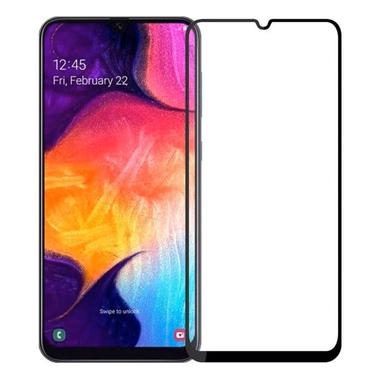 Mobile Phone Tempered Glass For Samsung A70/A70s/A42 5G / M42 5G - Black  Full Glue Full Screen