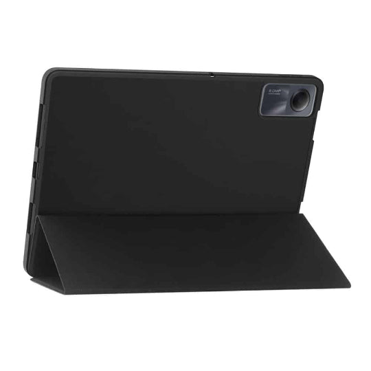 Smart Sleep Wake Case Tri-fold Flip Cover with Pencil Holder for Xiaomi Redmi Pad SE 11″ Black