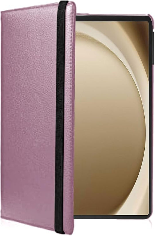 Smart Case 360° Rotating Book Cover for Samsung Galaxy Tab A11 Plus 11" (Rose Gold)