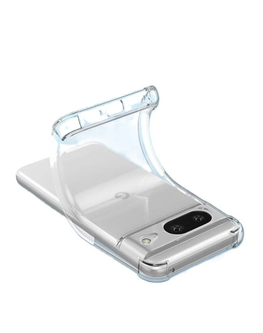 Transparent Silicone Back Case for Google Pixel 7 Pro