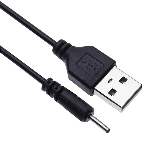 USB Charger Cable Small Pin (2mm) Charging Cord for Nokia 6303, 6303i, 6500, 6555, 6600, 6600i, 6600, 6700, 6700, 6710, 6720, 6730, 6760/7210, 7230, 7360, 7370, 7373, 7390, 7500 N70/100/101/105/106/109/110/111/112/113(1m)