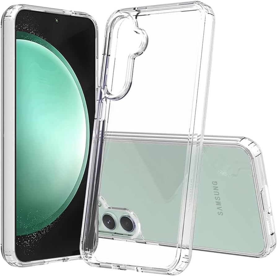 Premium Silicone Case for Sam S23 FE Clear 