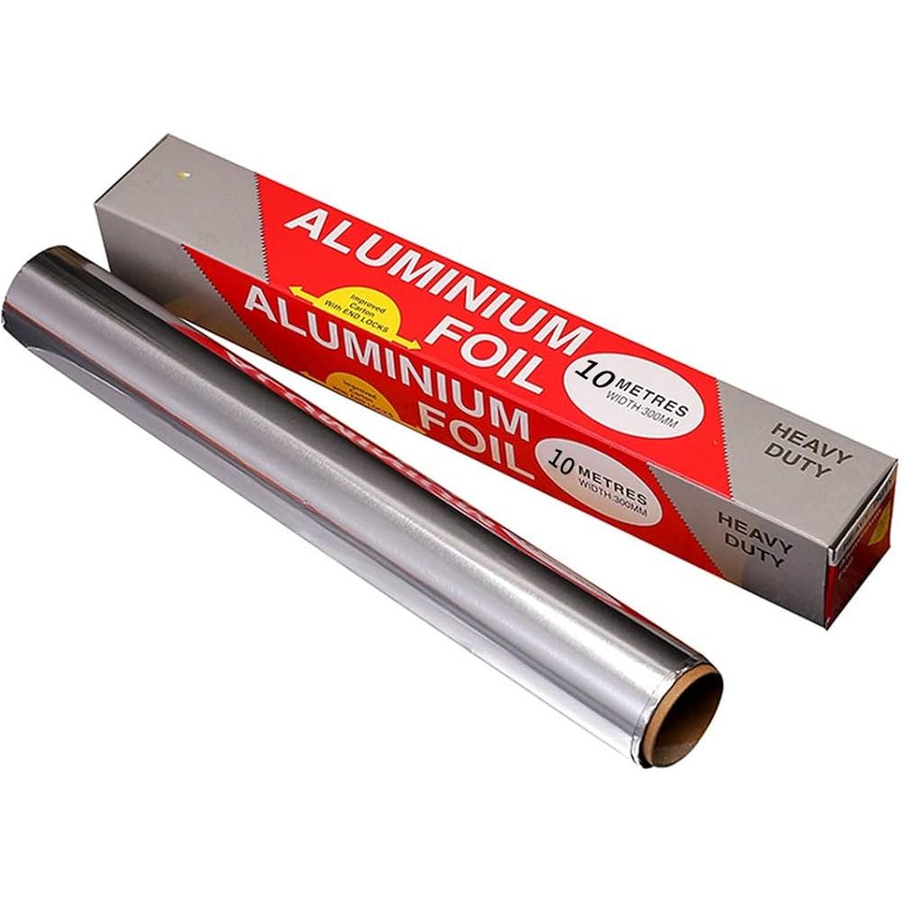 10m Wrap Aluminium Foil-Food Grade Outdoor Barbecue Heavy Duty Aluminium Foil