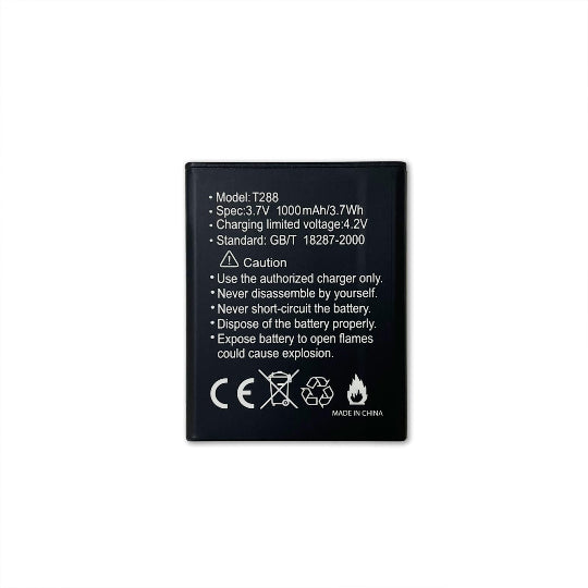 Original TOKVIA Battery 3.7V 1000Mah mobile phone model T288