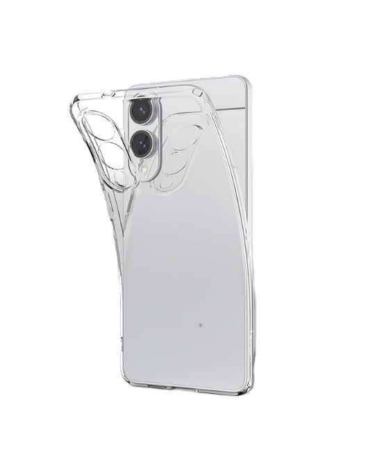 Oba Case Silicone Back Cover For Samsung Galaxy S25 Edge (Clear)