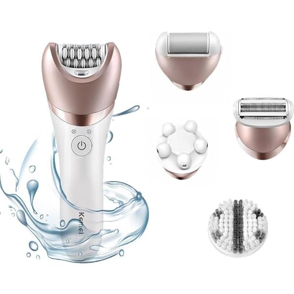 Kemei 5 in 1 Lady Hair Remover Shaver Beauty Tools Kit KM-8001 