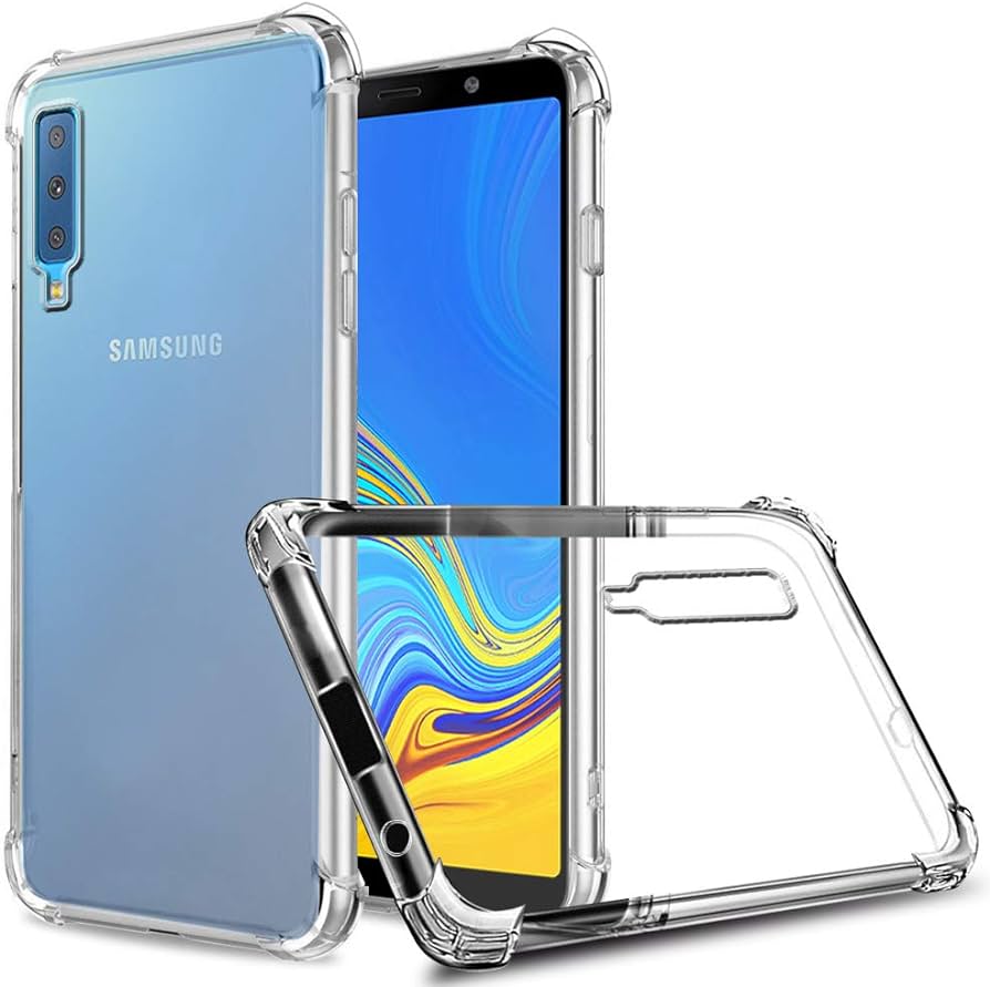 Silicone Case For Samsung Galaxy A7 2018/A750 - Clear