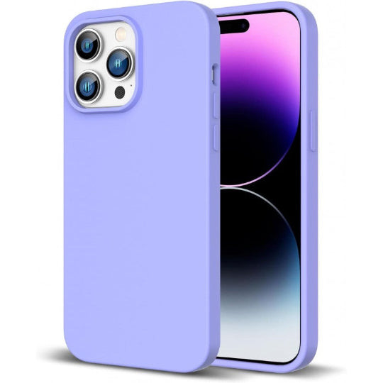 Premium Silicone Back Cover Case For iPhone 13 Pro