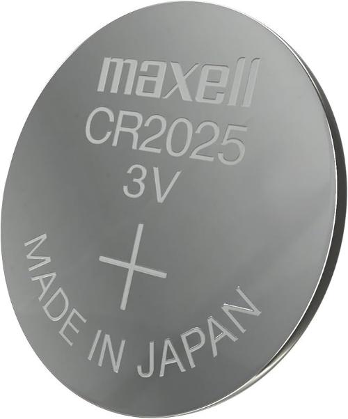 Maxell CR2025 Battery 3V Lithium Coin Cell 1PCS