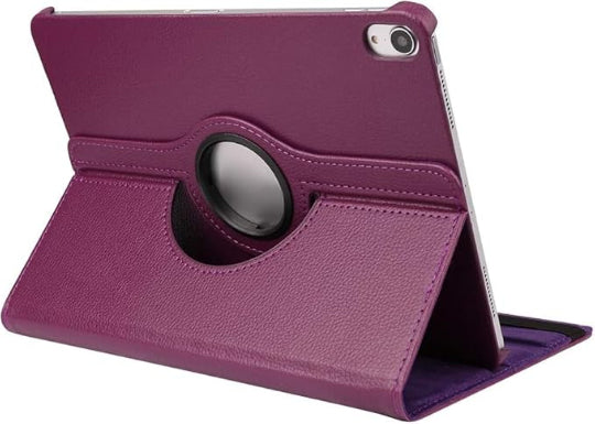 Smart Case 360° Rotating Book Cover for iPad A16 11th/10th Gen: 2025/2022 (Purple)