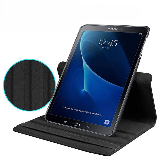 360° Rotating Stand Protective Tablet Book Cover Case For Samsung Galaxy Tab A 10.1" (2016) SM-T580 / T585 / T587