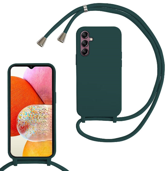 Cases Silicone Back Cover Mobile Phone Strap With Cord For Samsung A05s