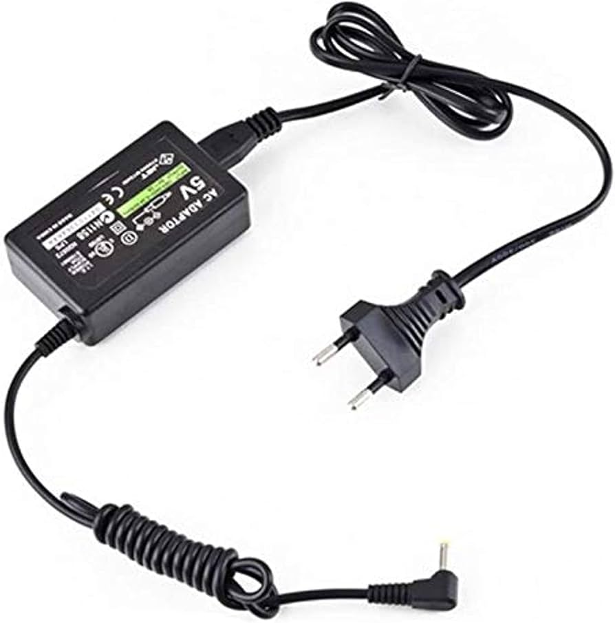 AC Adapter Power Supply Cord For PSP 1000 2000 3000 Charger AC Adapter psp game console Black