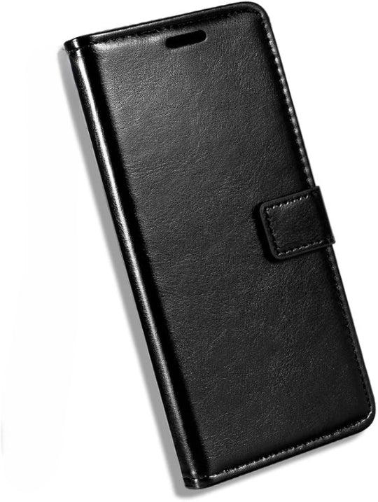 Smart Book Cover Case for Xiaomi Poco F1 Black