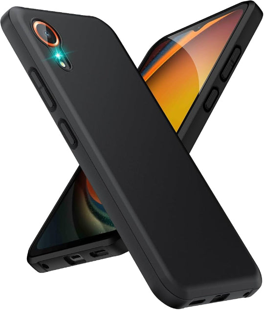 Oba Back Silicone Case For Samsung Galaxy Xcover 7 Black