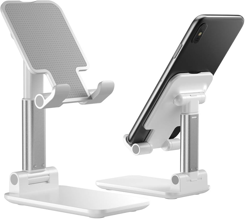 Double Tube Folding Stand Adjustable Mobile Phone & Tablet Stand