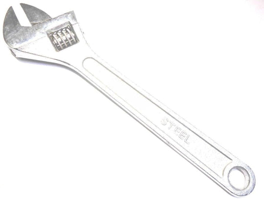 Adjustable Wrench Length 300mm 12" Steel Large Spanner