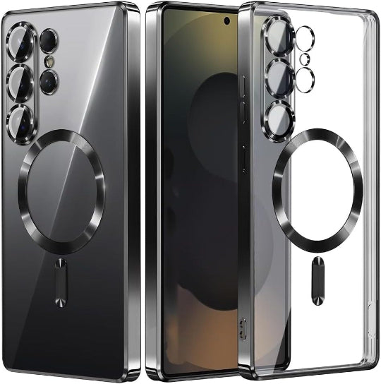 Magsafe Back Case With Camera Lens Protector for Samsung Galaxy A57