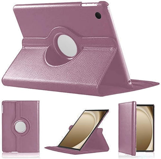 Smart Case 360° Rotating Book Cover for Samsung Galaxy Tab A11 Plus 11" (Rose Gold)