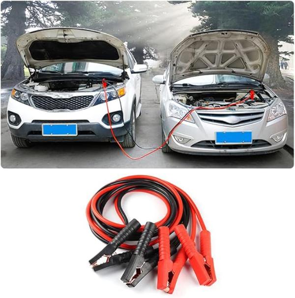 Car Booster Heavy Duty Cables 2000AMP 4M Car Battery Jumper Cables for Van Truck