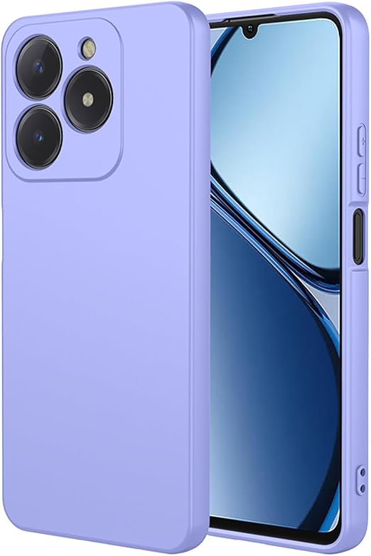 Cookover Silicone Back Cover Case For Realme C61 / C63