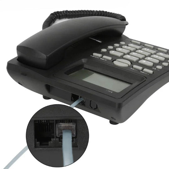 3m Telephone Landline Cord Cable Landline Wire with Standard