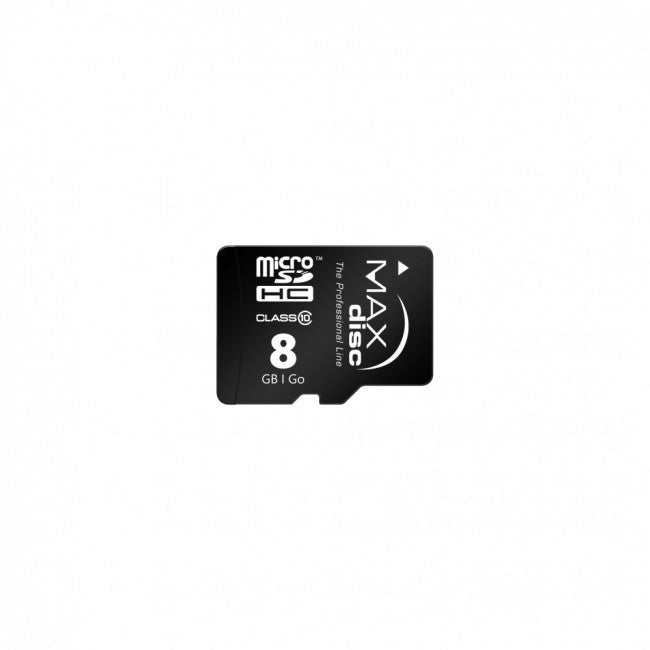 MEMORY CARD MICRO SD 8GB CLASS 10 MAXDISC