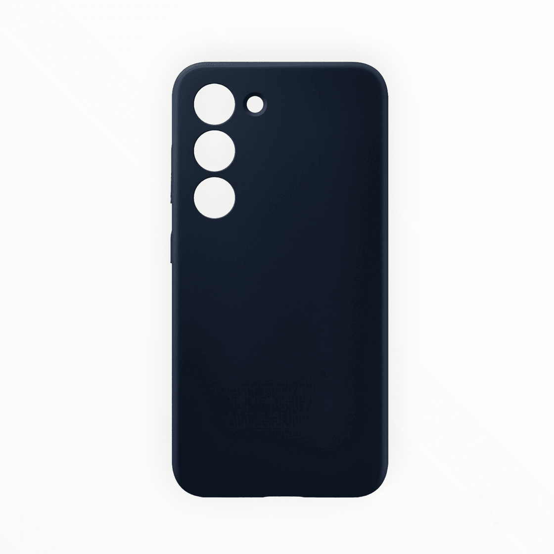 Premium Hard Silicone Case for Sam S23 FE Dark Blue 