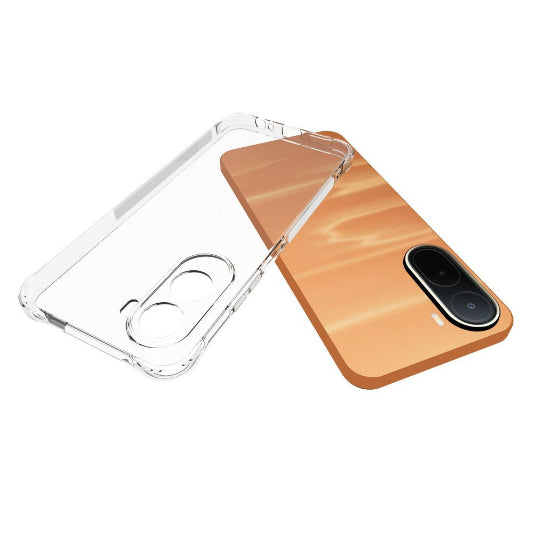 Cookover Transparent Silicone Back Case for Redmi A7 PRO / Poco C81 / C85x