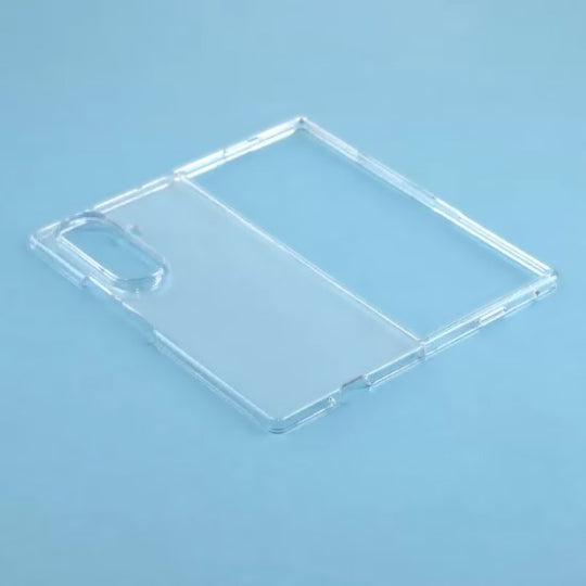 M-X Transparent Shockproof Hard PC Hinge Case for Samsung Galaxy Z Fold 8 Ultra