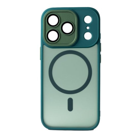 ObaStyle Hybrid Magsafe Case With Camera Lens Protector for Iphone 18 Pro  - Green