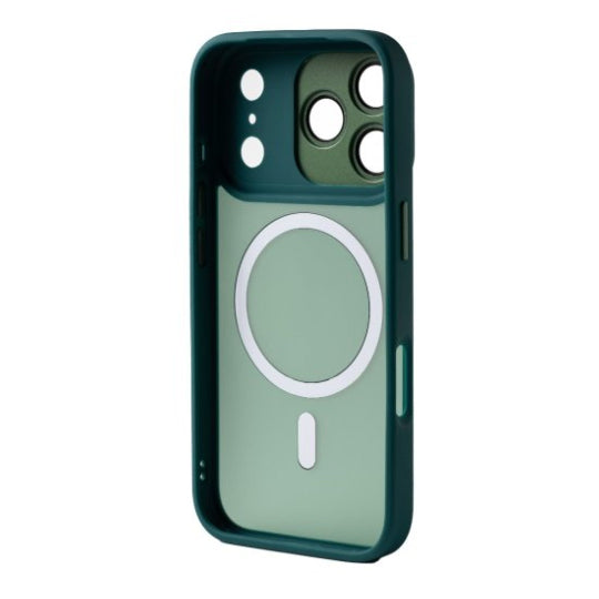ObaStyle Hybrid Magsafe Case With Camera Lens Protector for Iphone 18 Pro  - Green