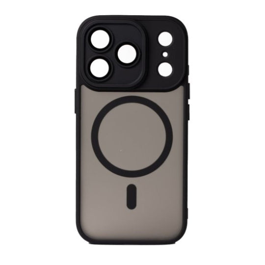 ObaStyle Hybrid Magsafe Case With Camera Lens Protector for Iphone 18 Pro - Black