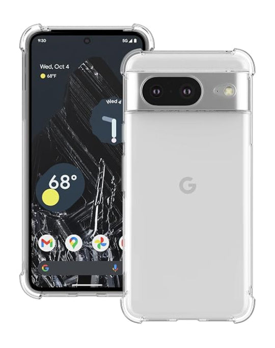 Transparent Silicone Back Case for Google Pixel 7 Pro