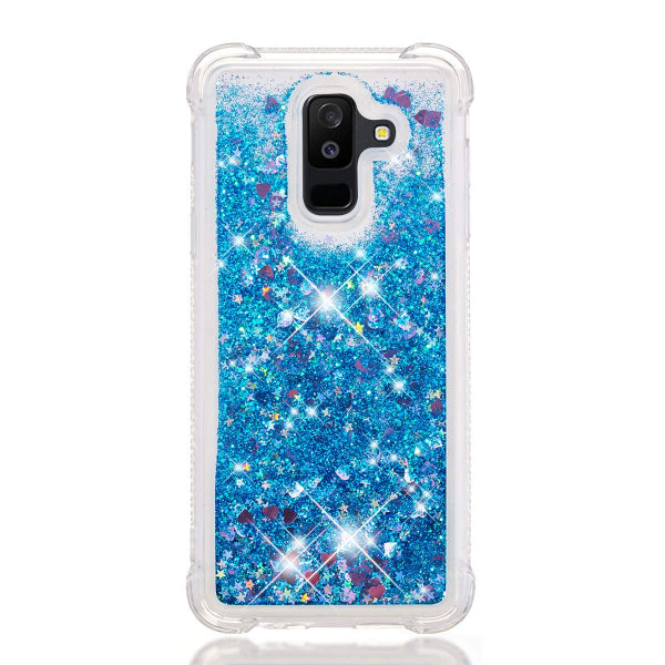 Glitter Case Protective Compatible Back Cover For Samsung A8 Plus 2018 / A5 Plus 2018