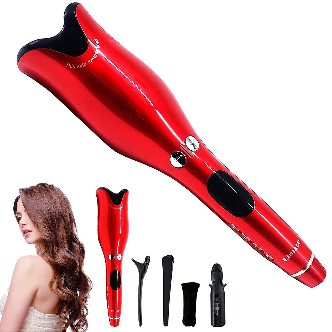 Automatic Hair Curler, Hair Rotating Curling Wand 1685U