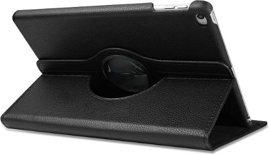 Smart Case 360 Degree Rotating Stand Cover For iPad Mini 1 / 2 / 3 Black