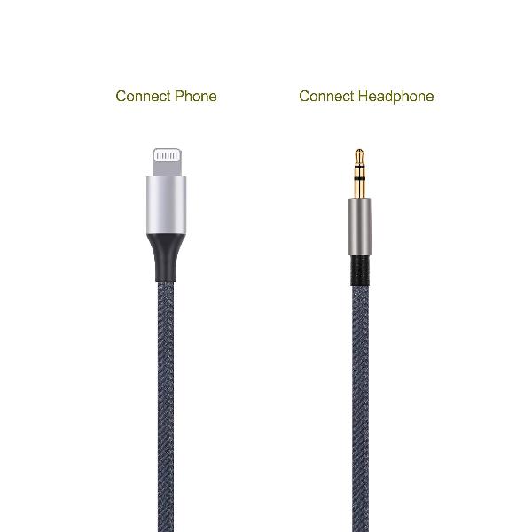 Takemore ip To 3.5mm Aux Audio Cabel 1.0m 3.2ft UPA27