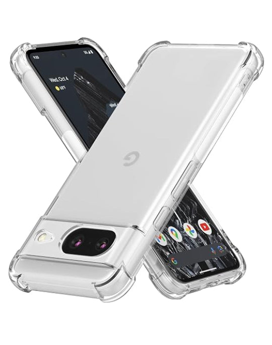 Transparent Silicone Back Case for Google Pixel 7 Pro