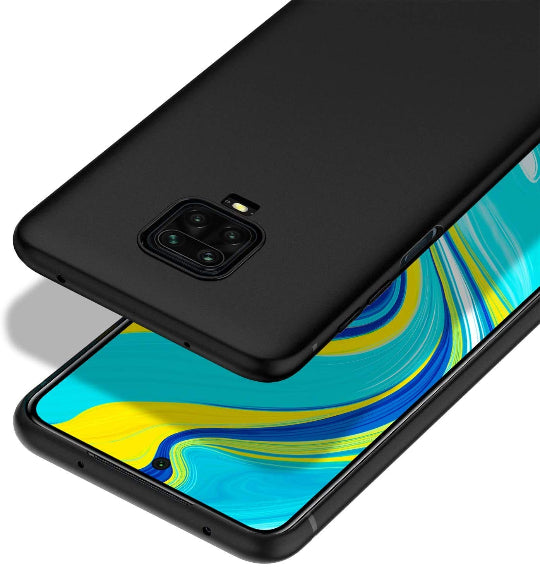 Silicone Cover For Redmi Note 9s / Note 9 Pro / Note 9 Pro Max / Pocco M2 Pro Black