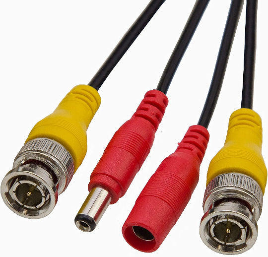 BNC Video + Power DC Extension Cable for CCTV Security 5M