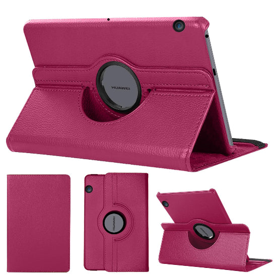 Cases Tablet Book Cover Case 360 Degree Rotating Stand Protective Cover For Huawei MediaPad T5 10 - 10.1 Inc