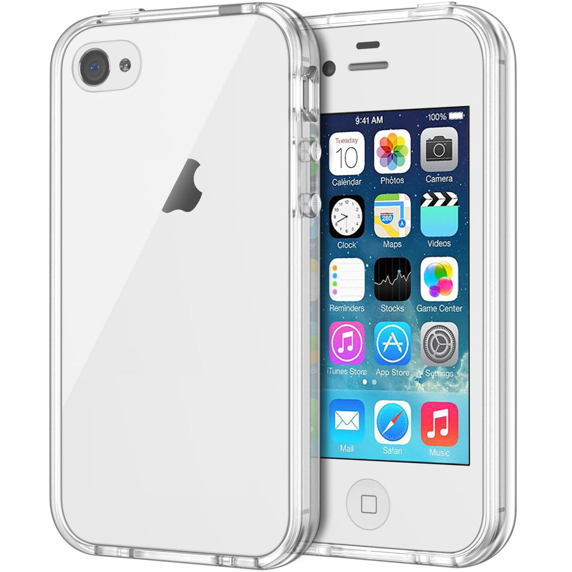 Silicone Cover For iPhone 4 /4s Clear