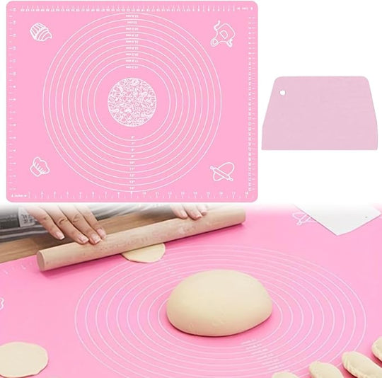 Silicone Baking Mat for Home & Kitchen Pastry, Pizza Bread 50x40