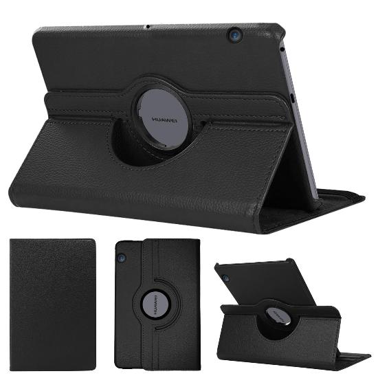 Cases Tablet Book Cover Case 360 Degree Rotating Stand Protective Cover For Huawei MediaPad T5 10 - 10.1 Inc