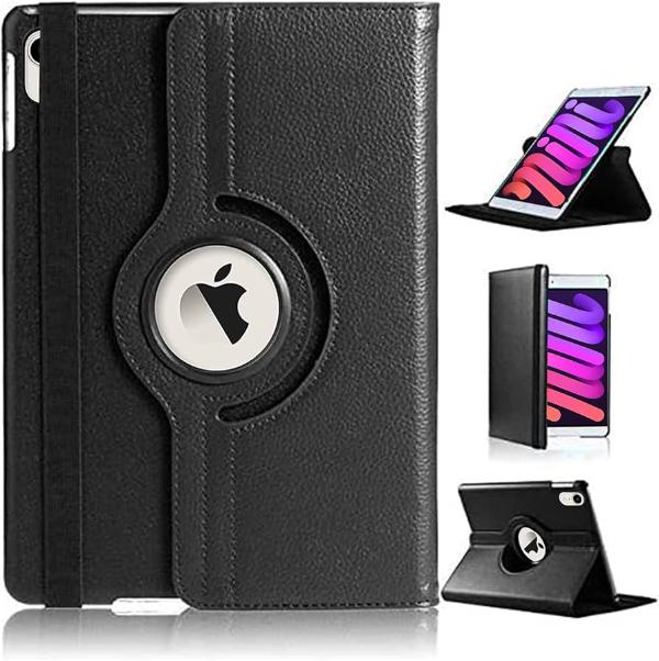 Cases 360 Degree rotatable case Premium Book Case for iPad Mini 6 2021 8.3" Black