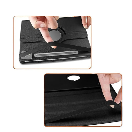 Premium 360° Rotating Protective Stand Book Cover Case For Lenovo Idea Tab Pro 12.7 inch 2025
