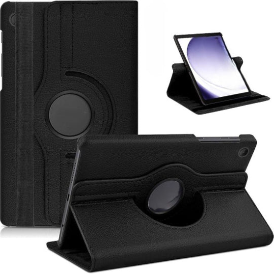 Premium Book Case 360° Rotating Stand Cover For Samsung Galaxy Tab S11 - 11 Inch Black
