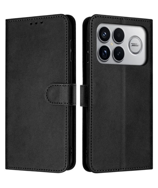 Smart Case Book Wallet Case for Xiaomi Poco F8 Pro Black